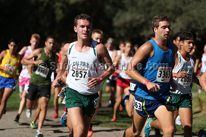 2015SIxcCollege-108.JPG - 2015 Stanford Cross Country Invitational, September 26, Stanford Golf Course, Stanford, California.
